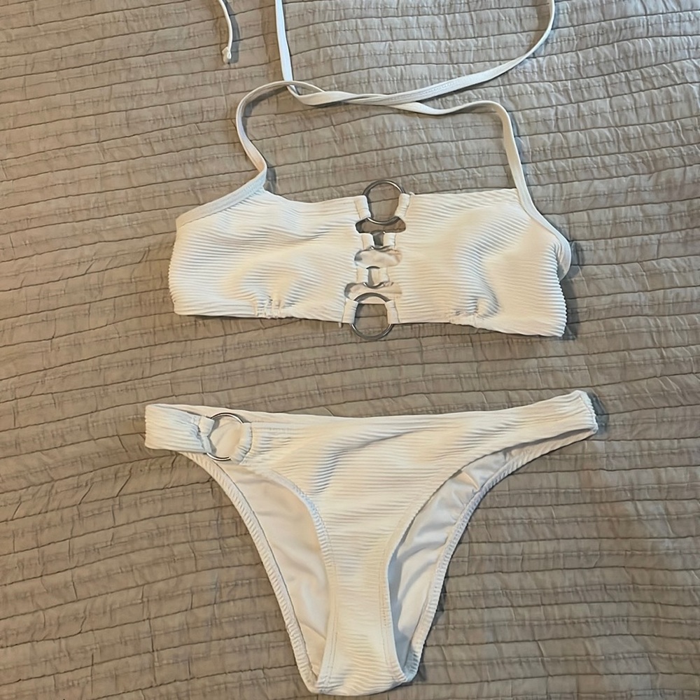 White bikini